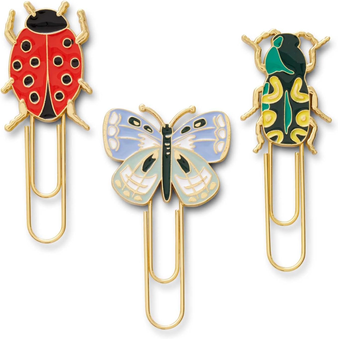 Curio Enamel Paper Clip Set