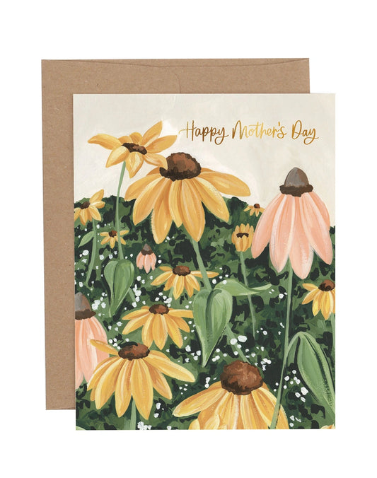 Happy Mother's Day Windy Hills Greeting Card