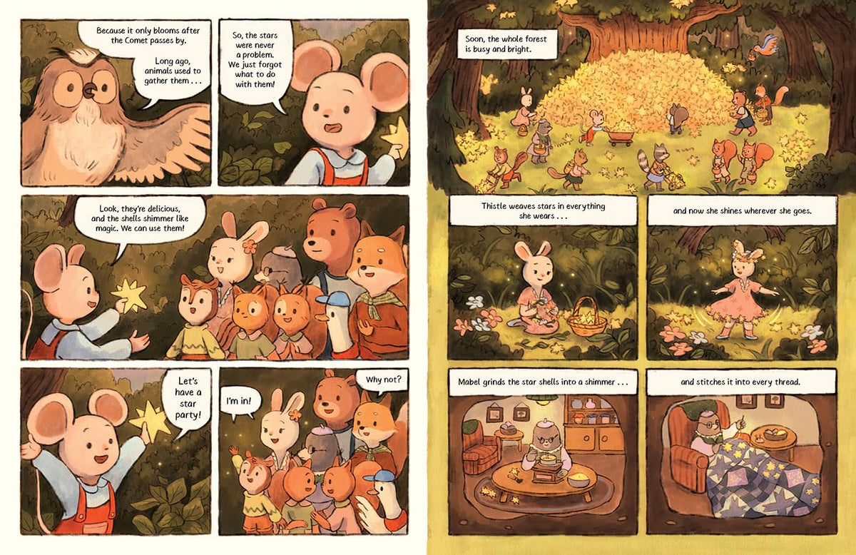 A Starlit Forest Tale: The Star Tree