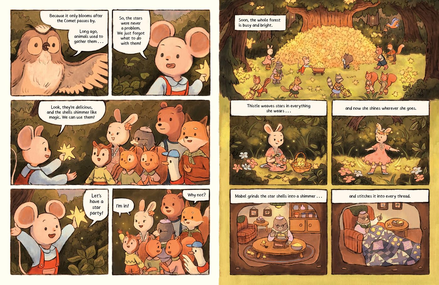 A Starlit Forest Tale: The Star Tree