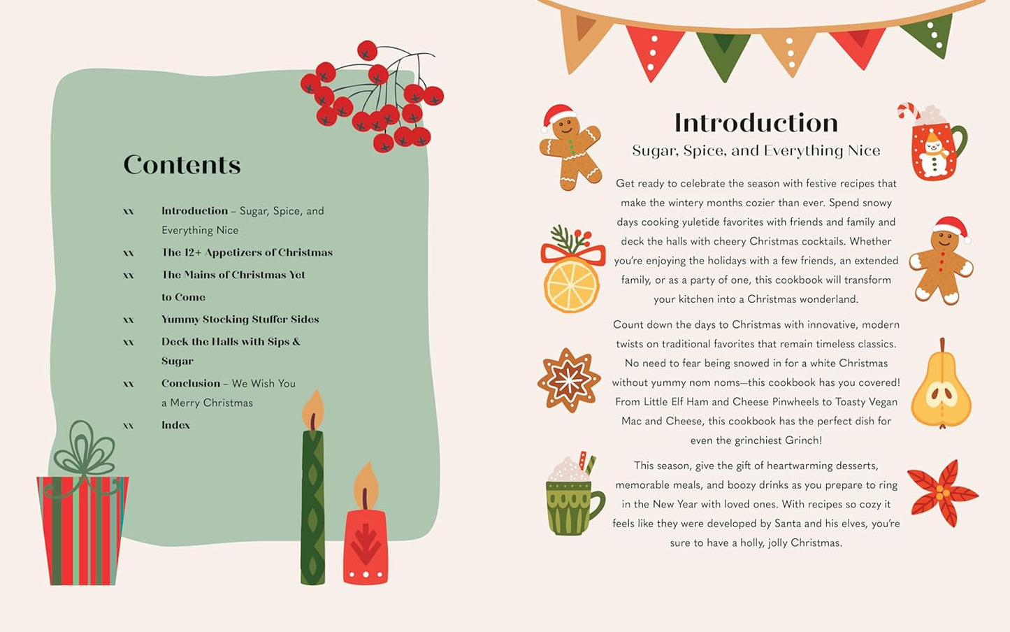 The Cozy Christmas Cookbook: 50 Recipes to Rediscover the Magic of the Season