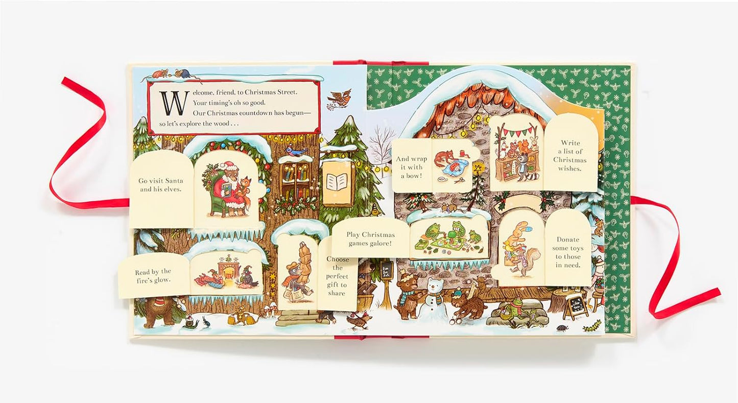 Christmas Is Coming to Town!: A Foldout Christmas Village and Advent Calendar