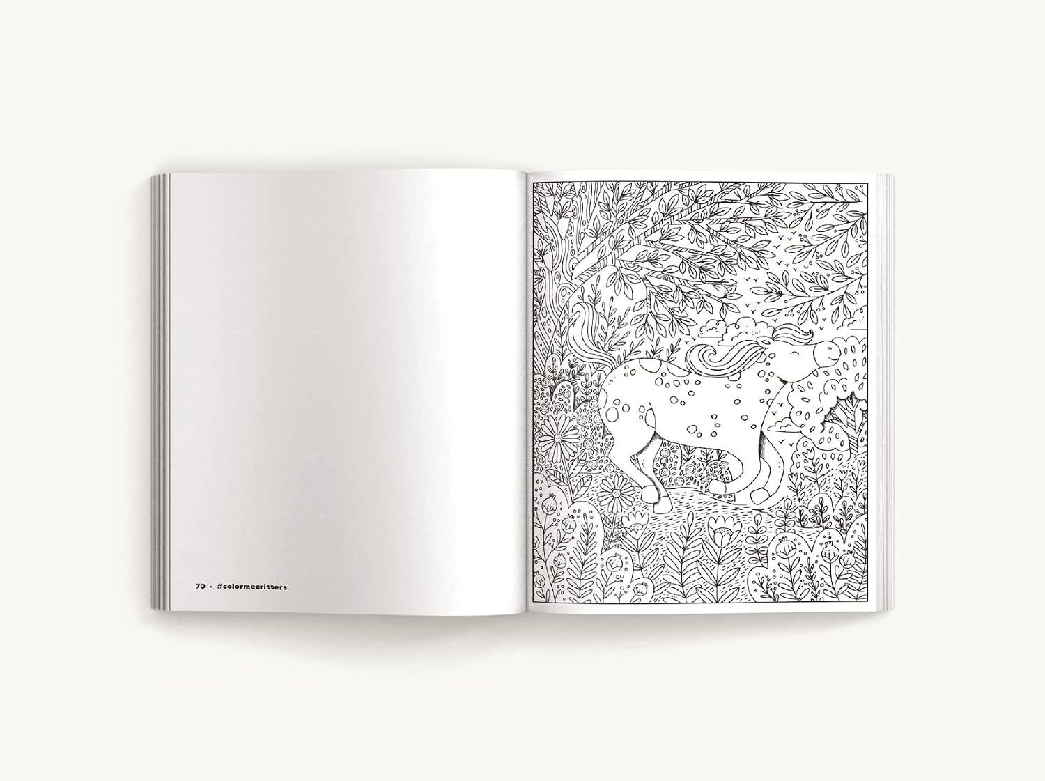 Color Me Critters: An Adorable Adult Coloring Book