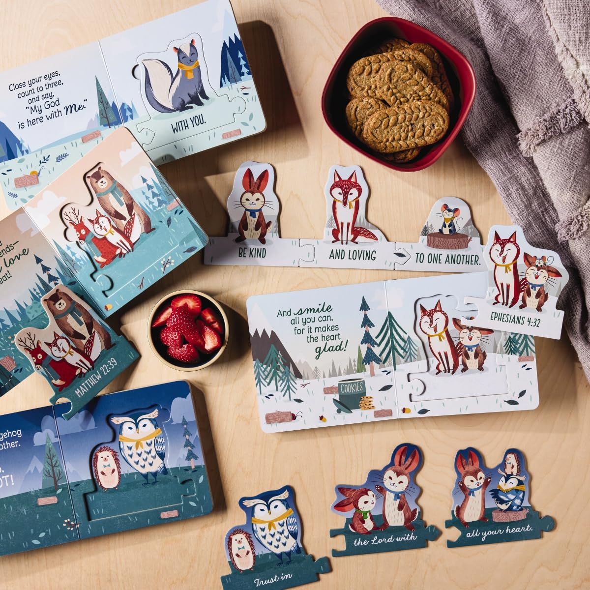 How to Show Kindness Puzzle Book (Hide It In My Heart)