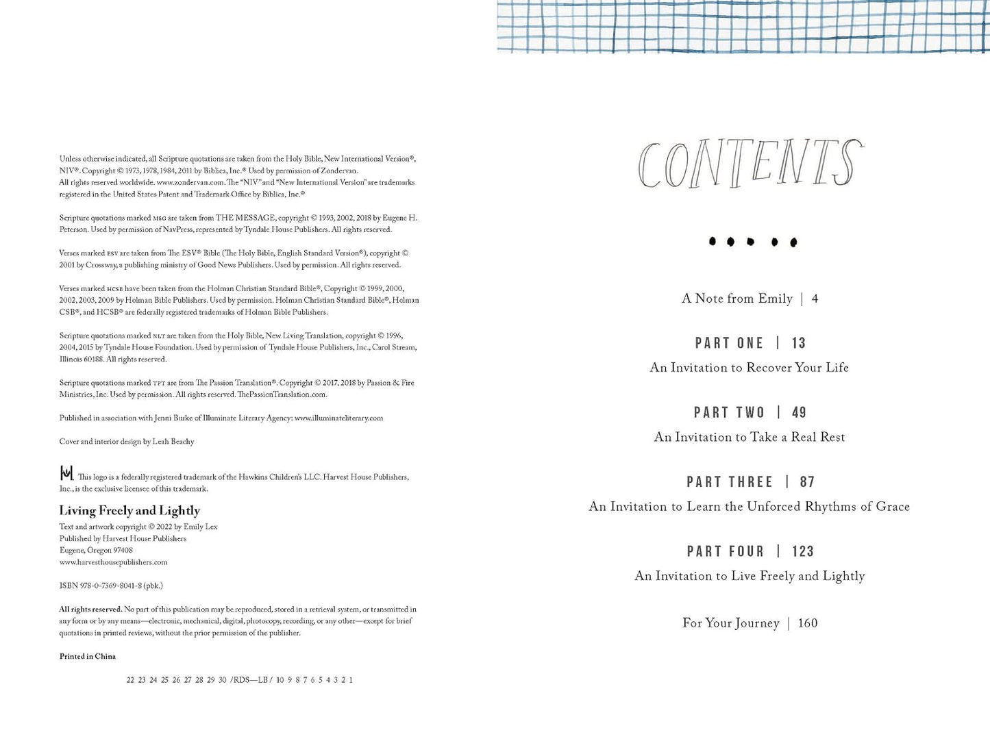 Living Freely and Lightly: A Guided Journal