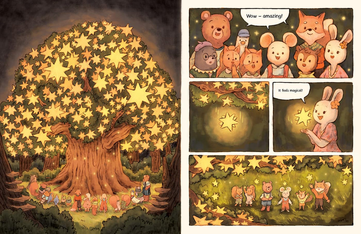 A Starlit Forest Tale: The Star Tree