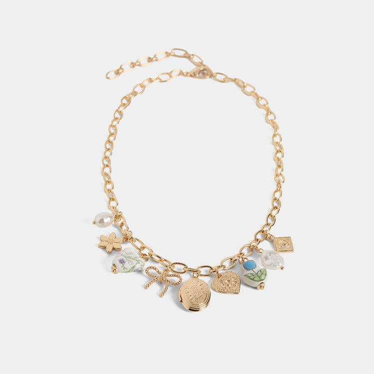 Charming Blossom Locket Necklace