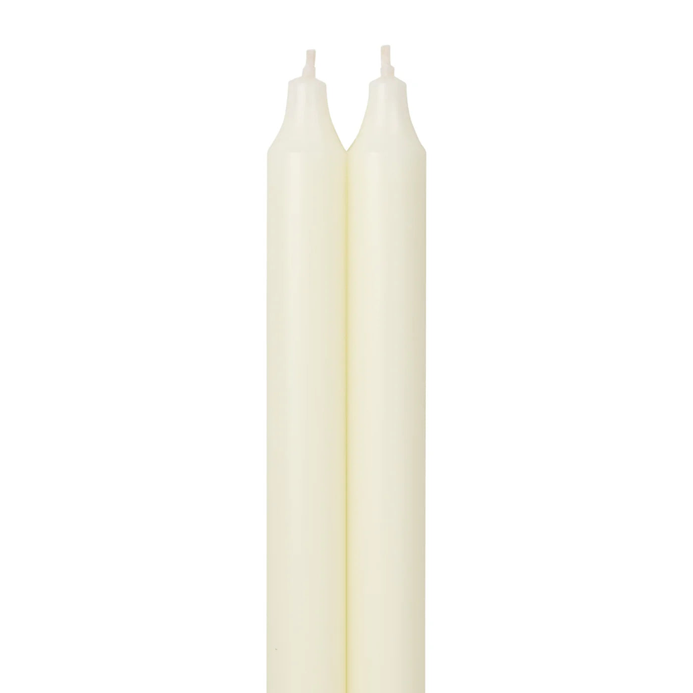 Taper Candles - 2 Pack Ivory