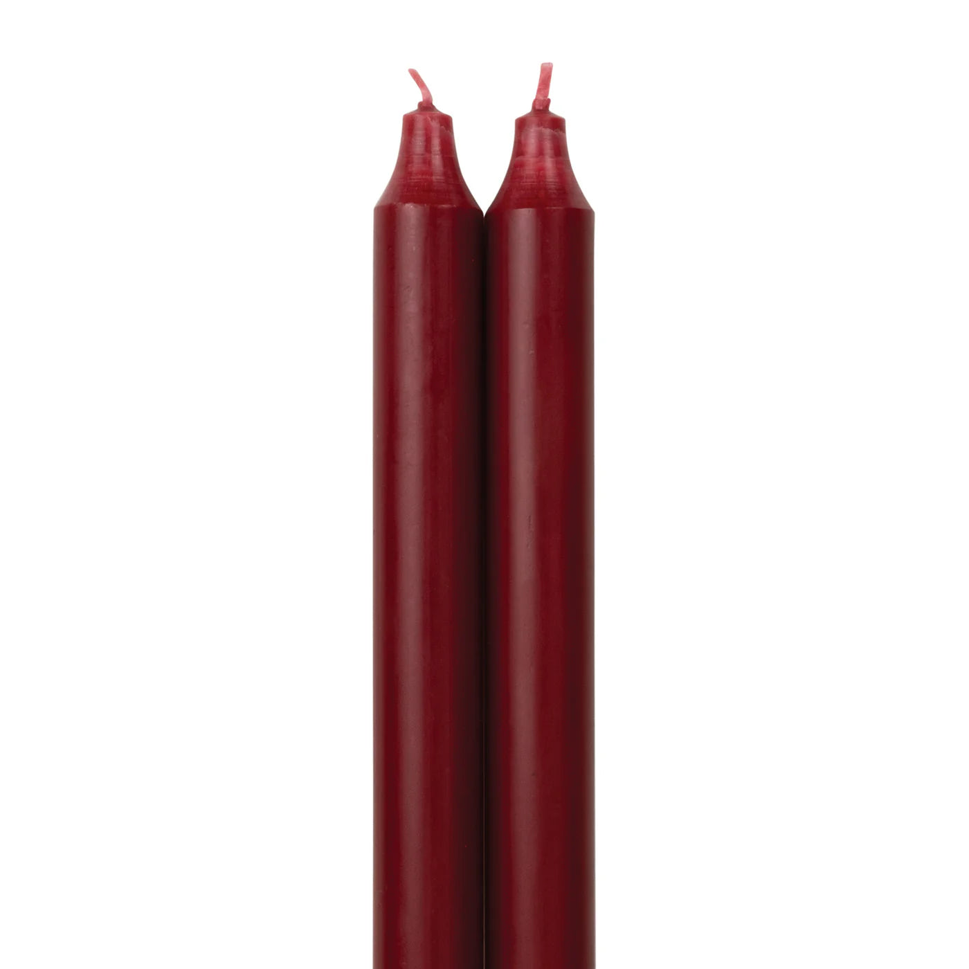 Taper Candles - 2 Pack Crimson