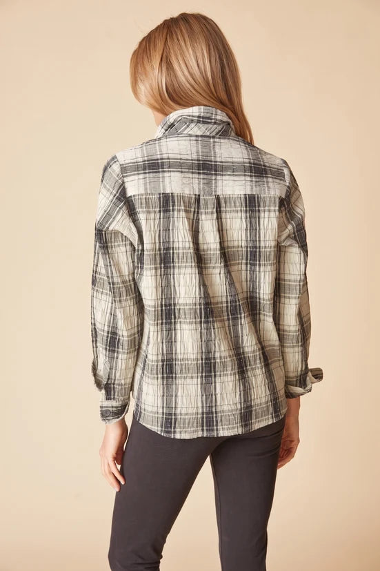 Habitat Crinkle Windowpane Chill Pullover