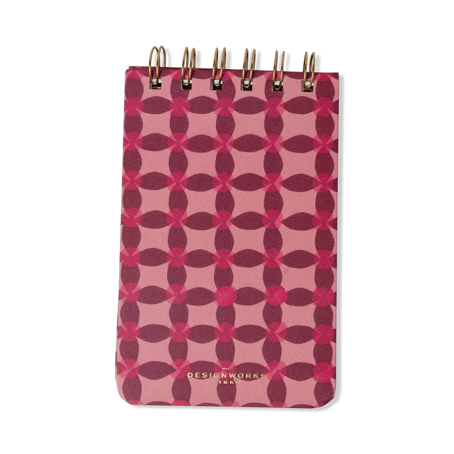 Twin Wire Notepad - Pinwheel Pink