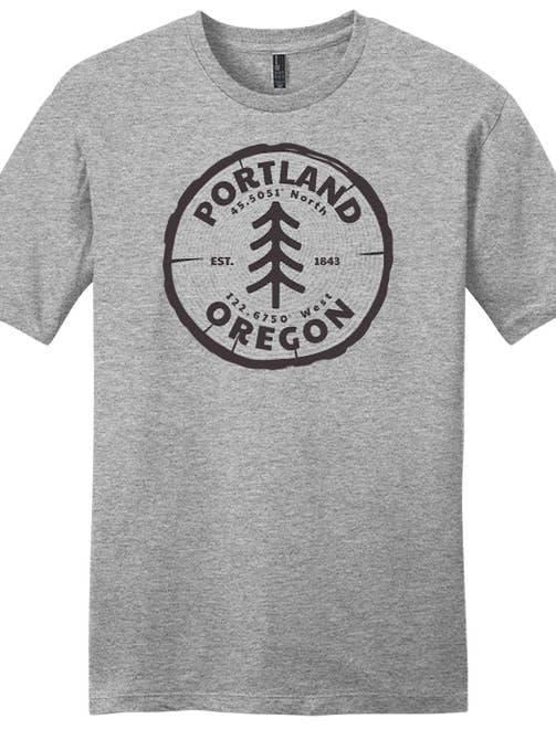 Men's Albany Tree Rings T-Shirt