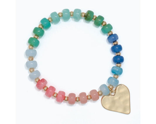 Gold Heart Bracelet