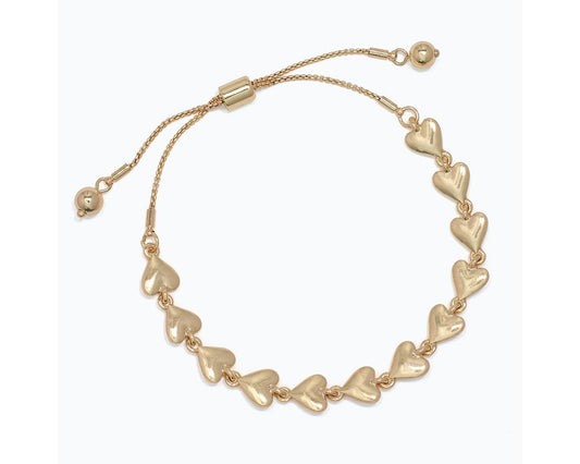 Gold Heart Bracelet