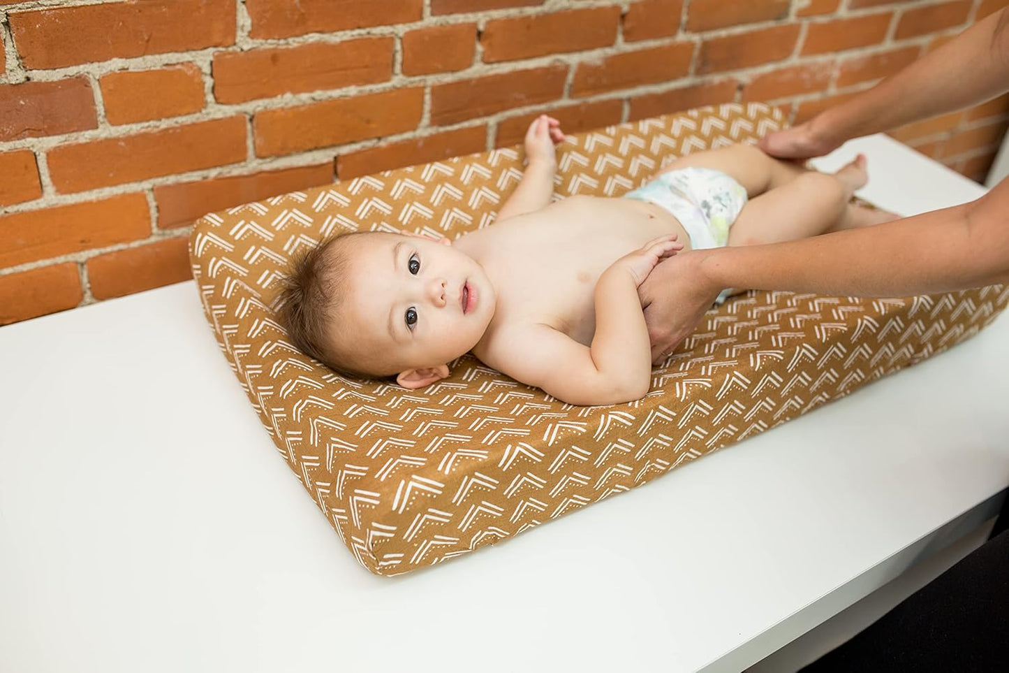 Lulujo Muslin Change Pad Cover
