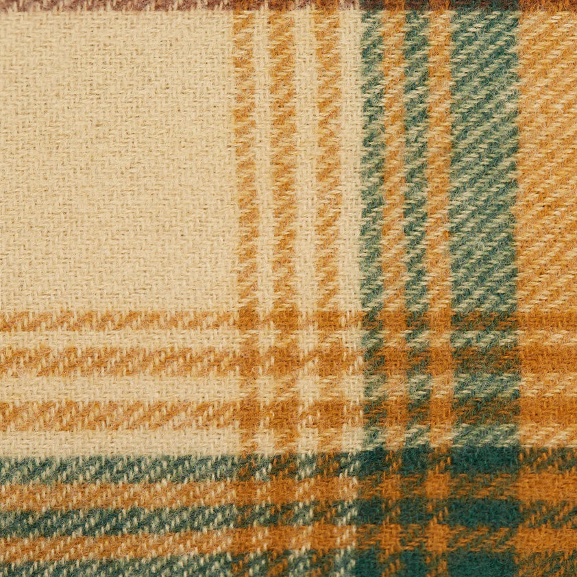 Sienna Plaid Scarf - Spice