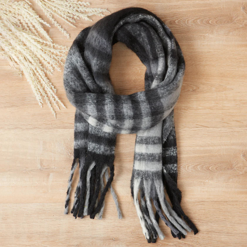 Cozy Plaid Scarf