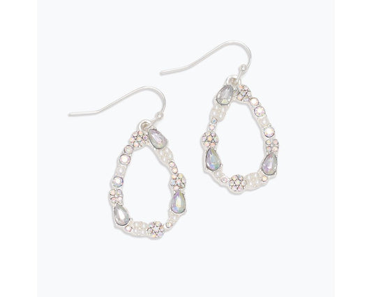 Silver Teardrop Earrings