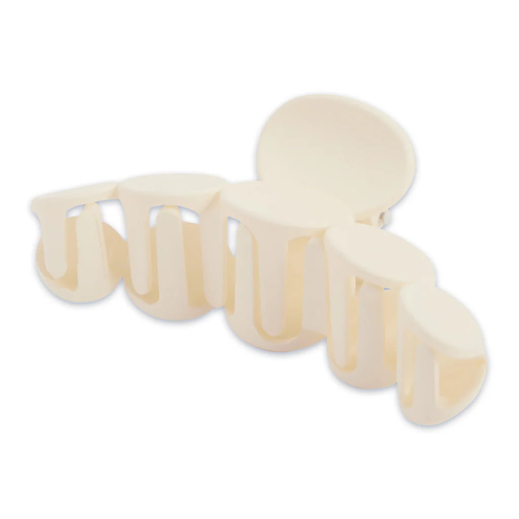 Matte Circles Hair Claw - Multiple Color Options