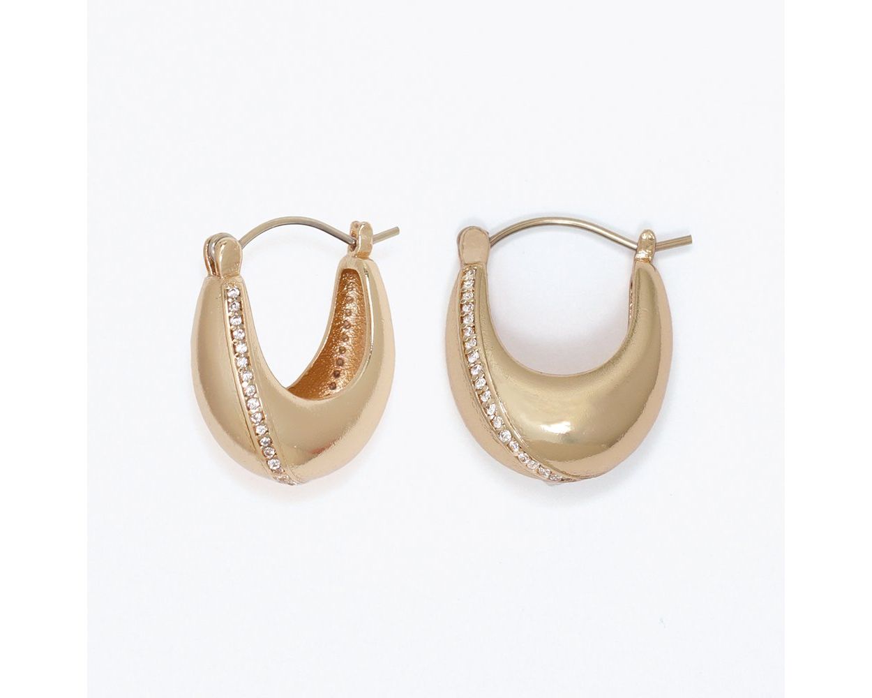 Bold Gold Hoop Earrings