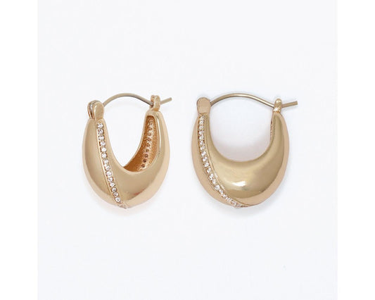 Bold Gold Hoop Earrings