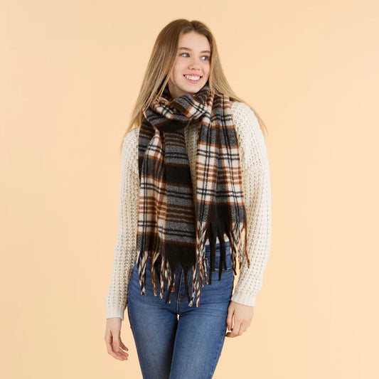 Autumn Plaid Scarf