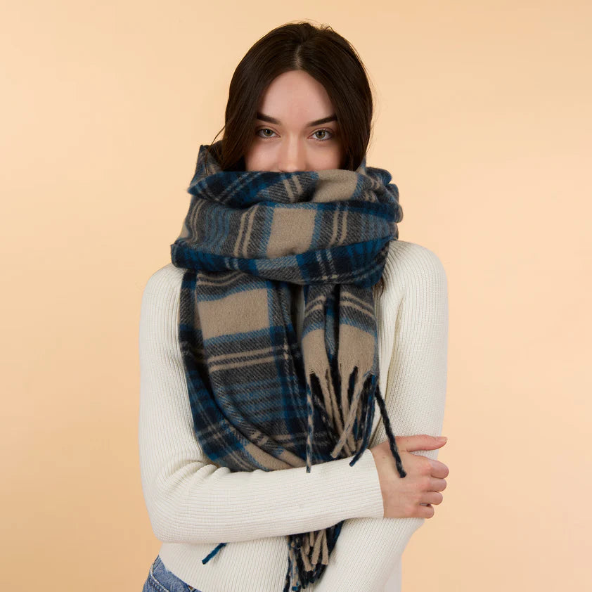 Autumn Plaid Scarf