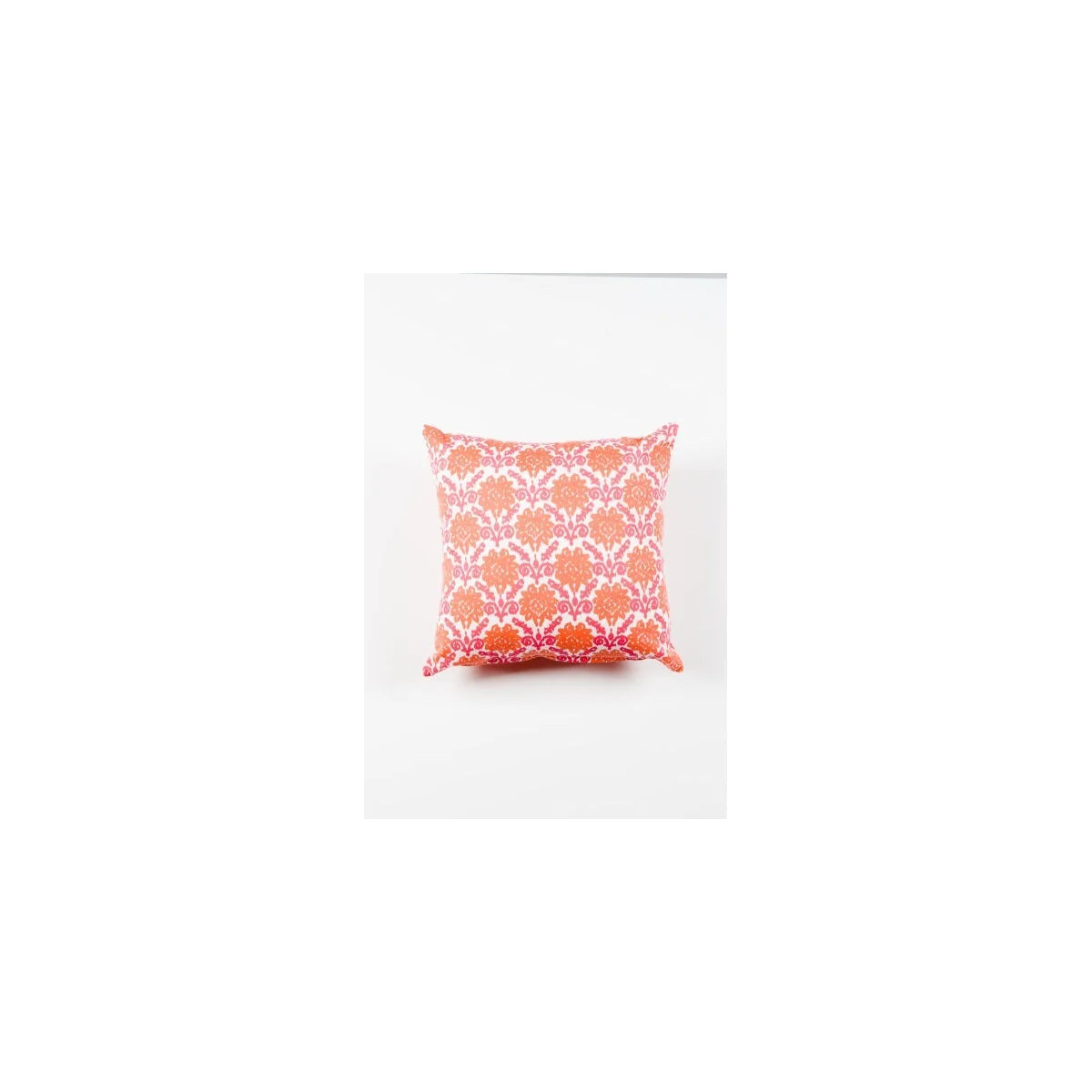 Floral Pink/Orange Decorative Pillow