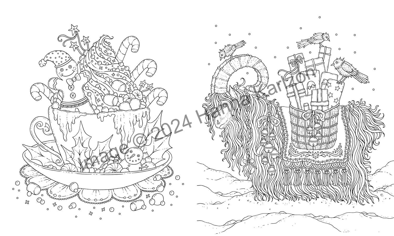 Merry Christmas Coloring Book