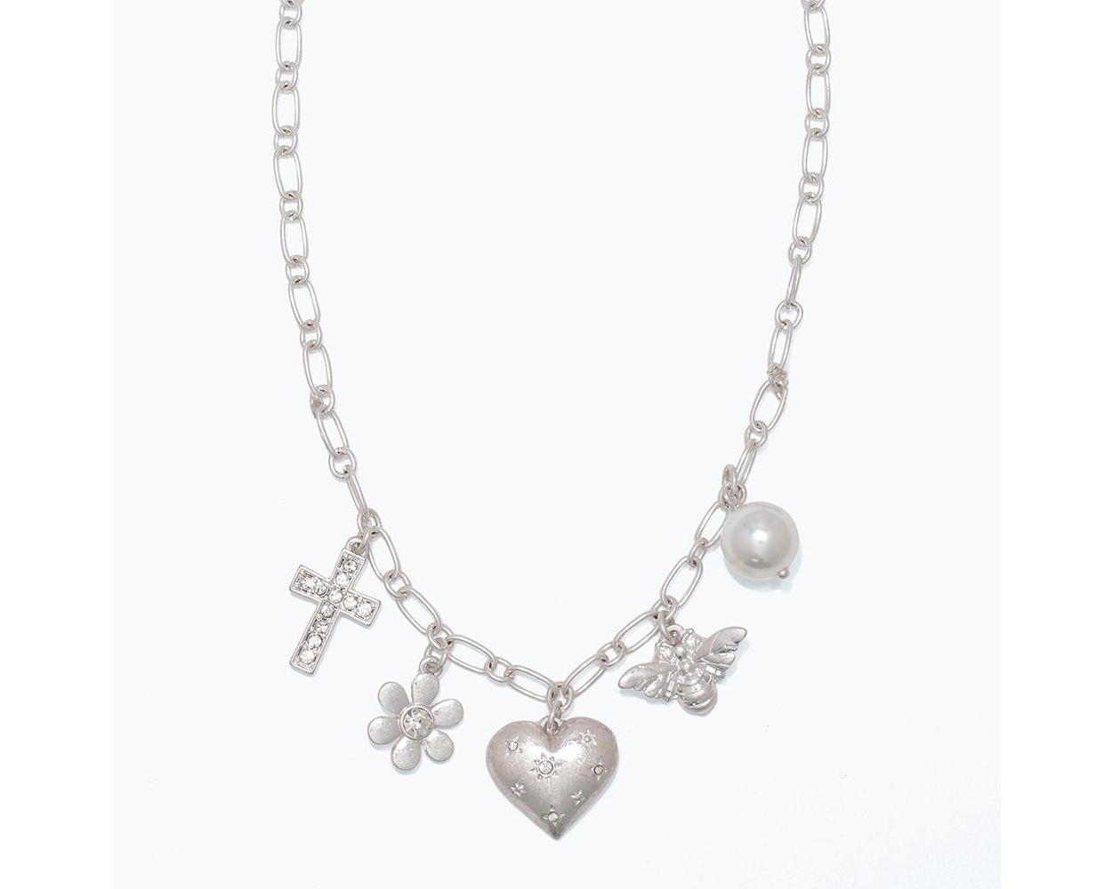 Silver Charm Necklace