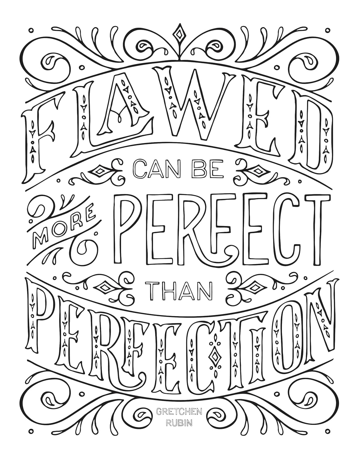 The Happiness Project Mini Posters: A Coloring Book