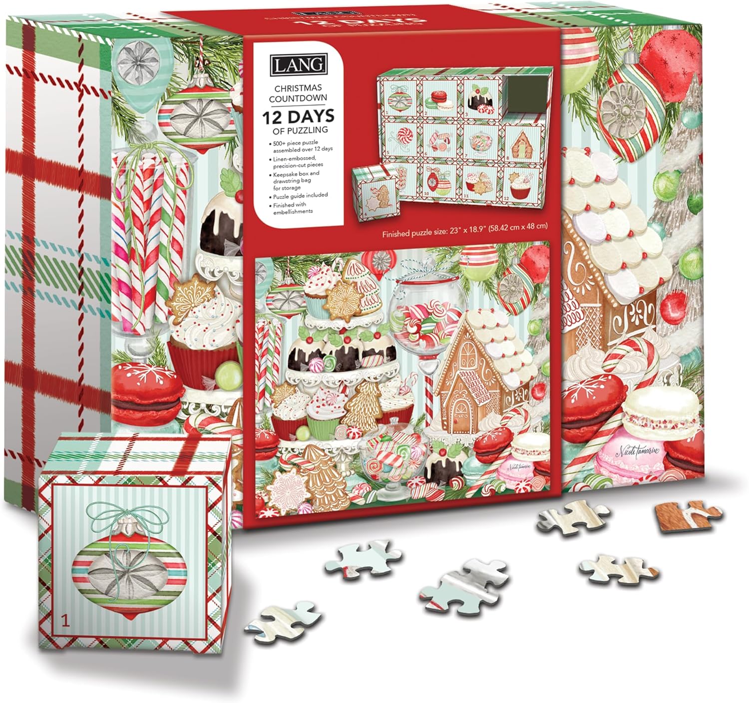 Holiday Treats Countdown Calendar - 500 Pc Puzzle