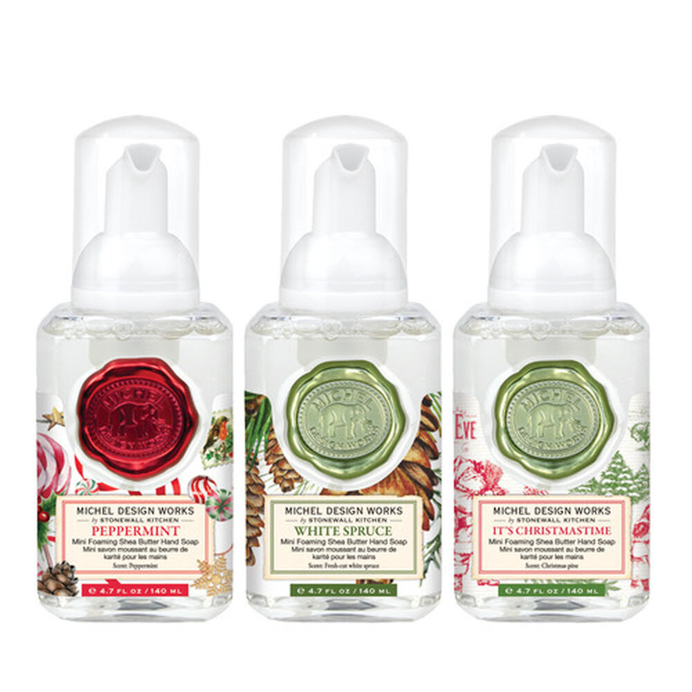 Santa's Workshop Mini Foaming Hand Soaps