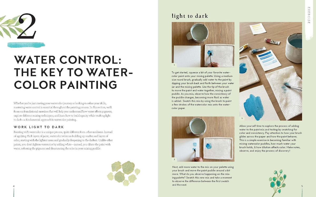 Watercolor Made Simple Workbook: Simple Techniques And Projects For Beginners And Beyond