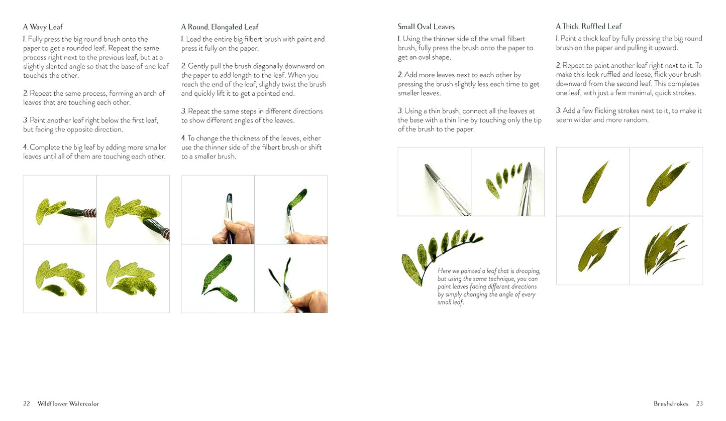 Wildflower Watercolor: The Beginner’s Guide to Painting Beautiful Florals