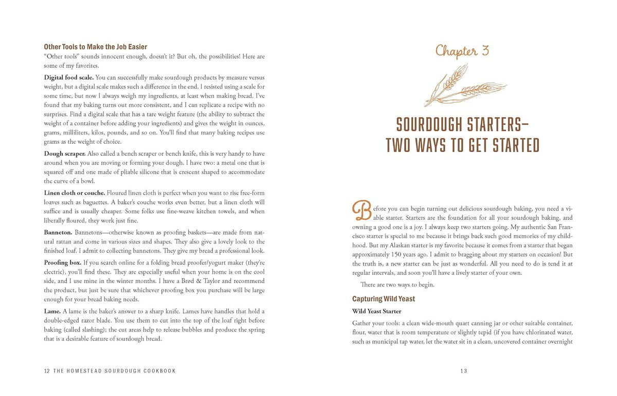 The Homestead Sourdough Cookbook