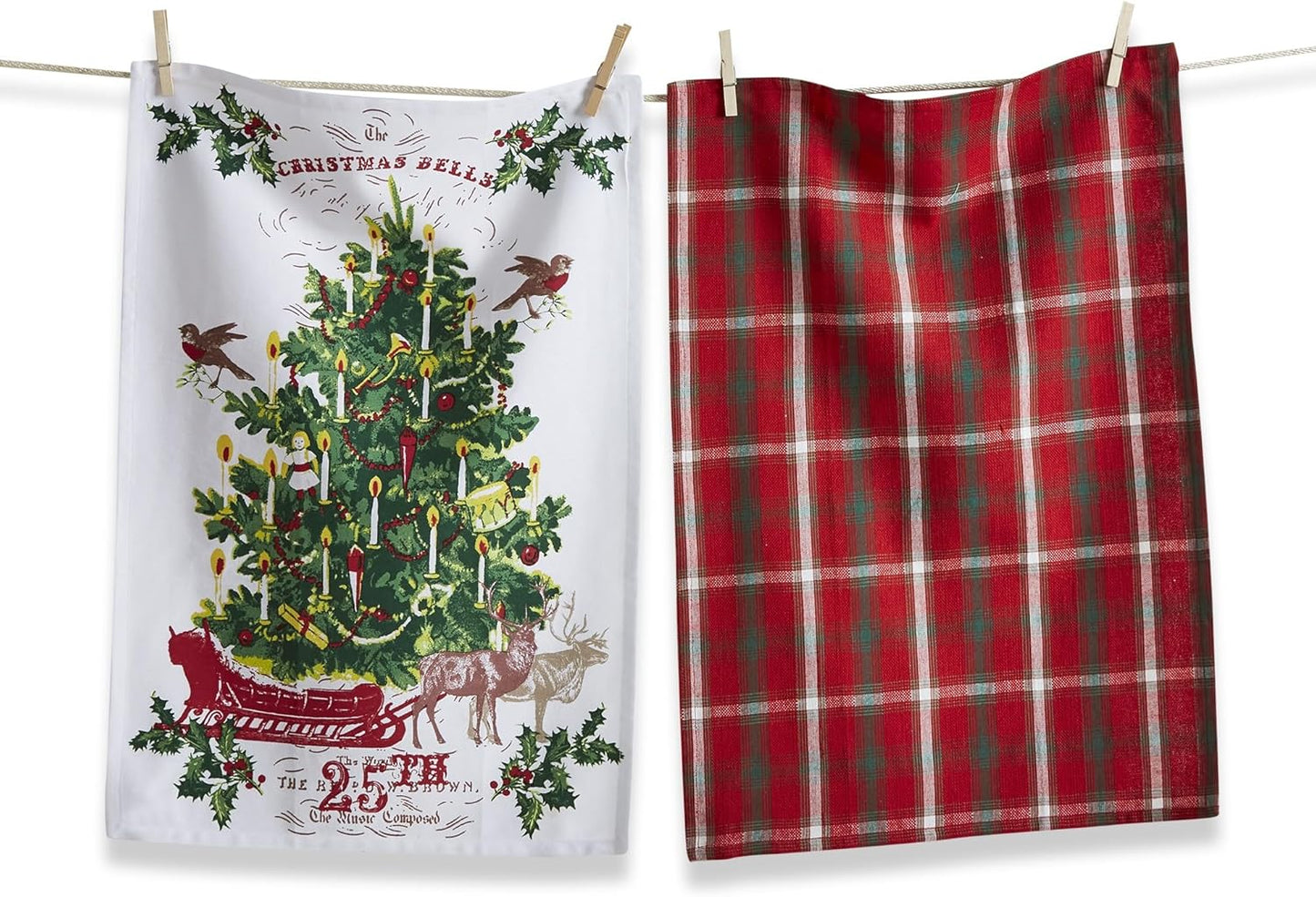 Oh Christmas Tree Dishtowel Set