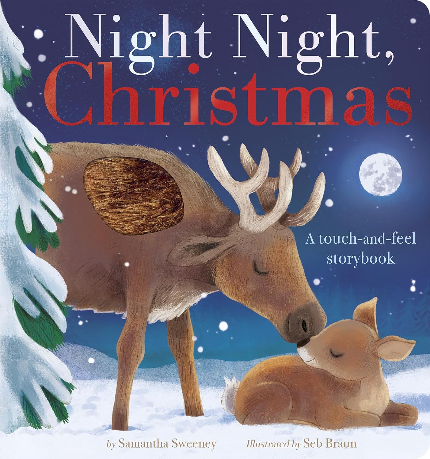 Night Night, Christmas: A Touch-And-Feel Storybook