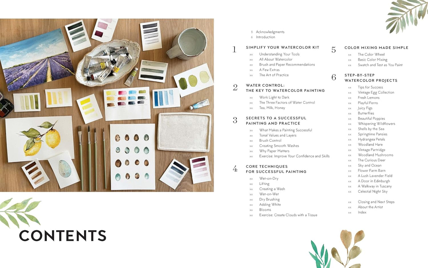 Watercolor Made Simple Workbook: Simple Techniques And Projects For Beginners And Beyond