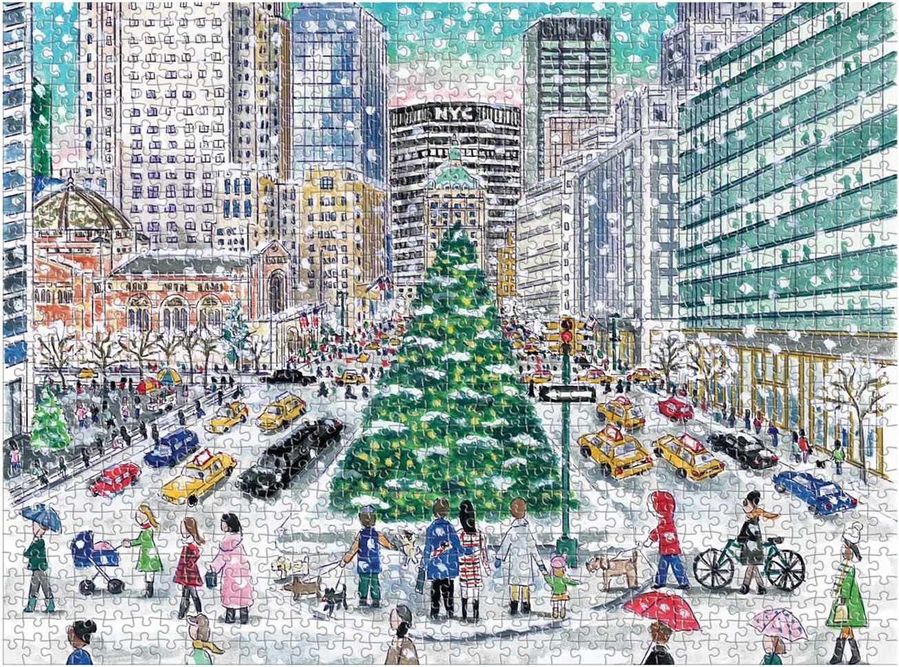 Michael Storrings Christmas In The City Puzzle