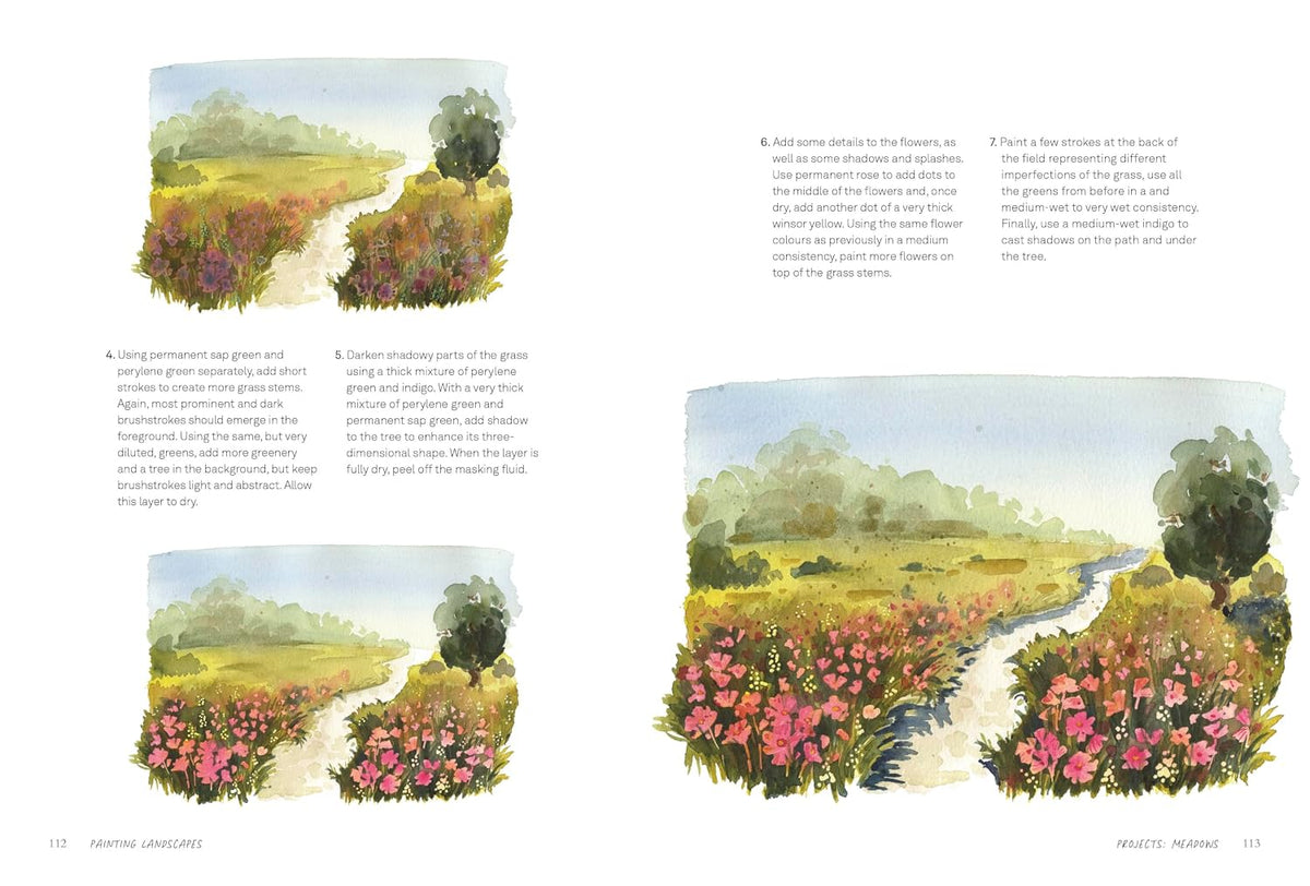 Painting Landscapes: Connect To Calm Through The Beauty Of Watercolour
