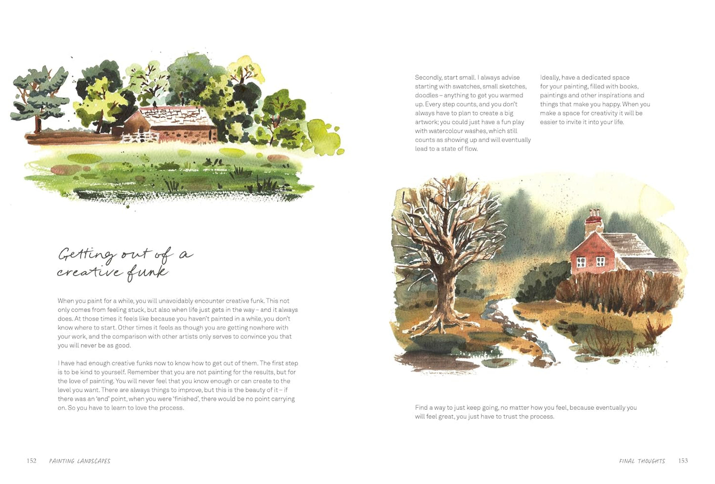 Painting Landscapes: Connect To Calm Through The Beauty Of Watercolour