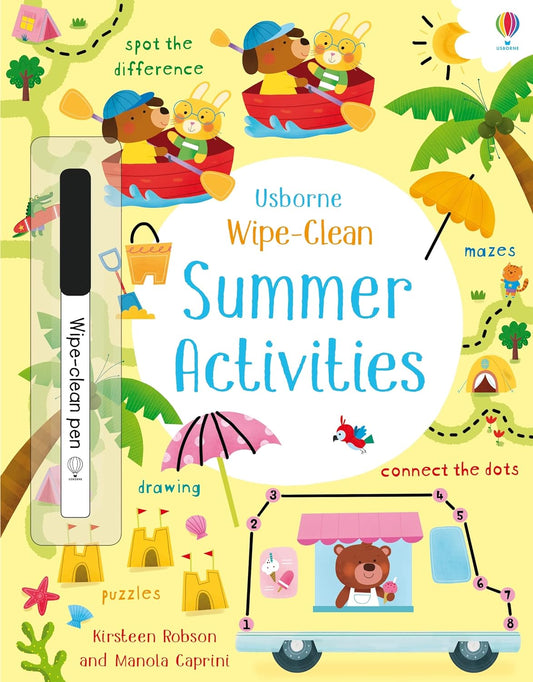 Wipe-Clean Summer Activities Book