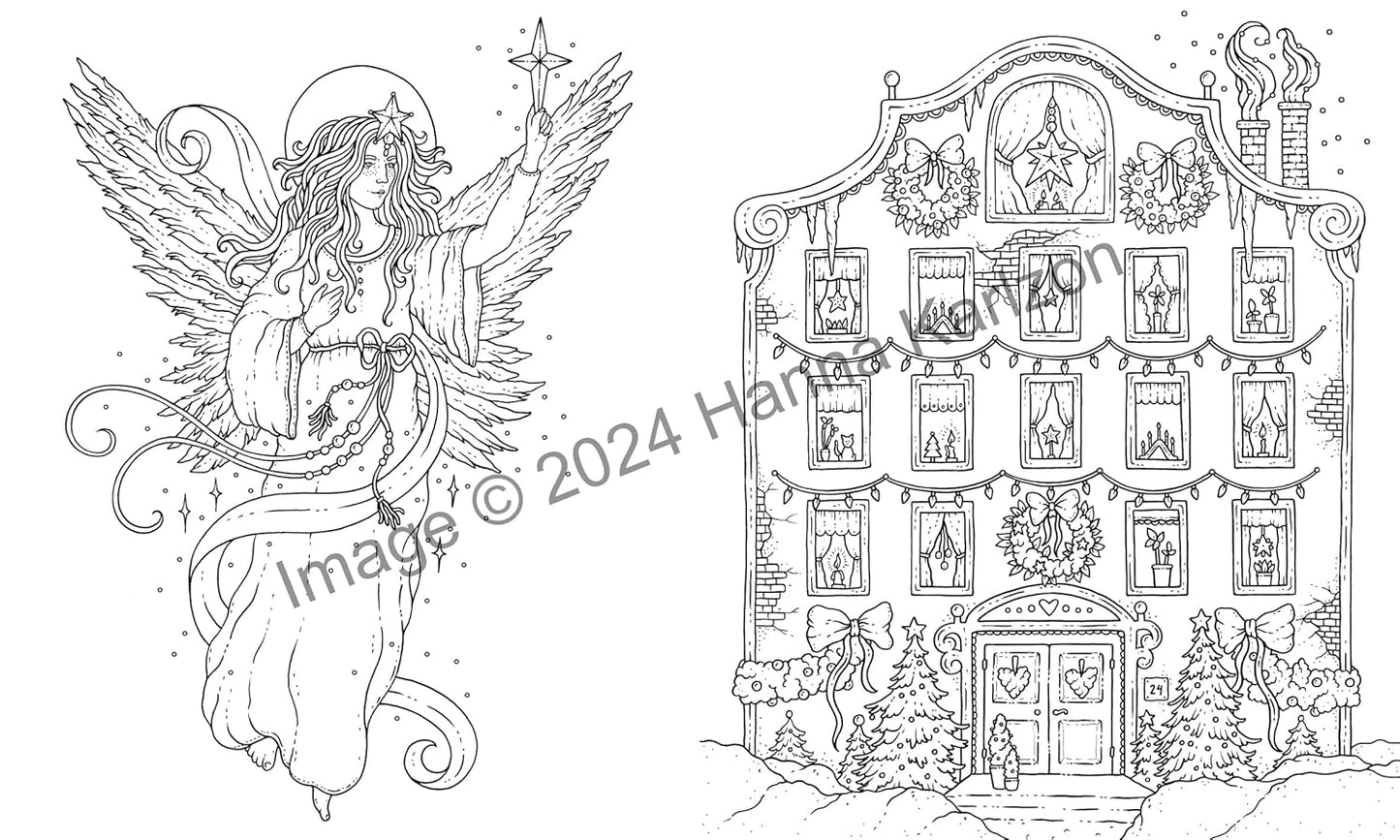 Merry Christmas Coloring Book