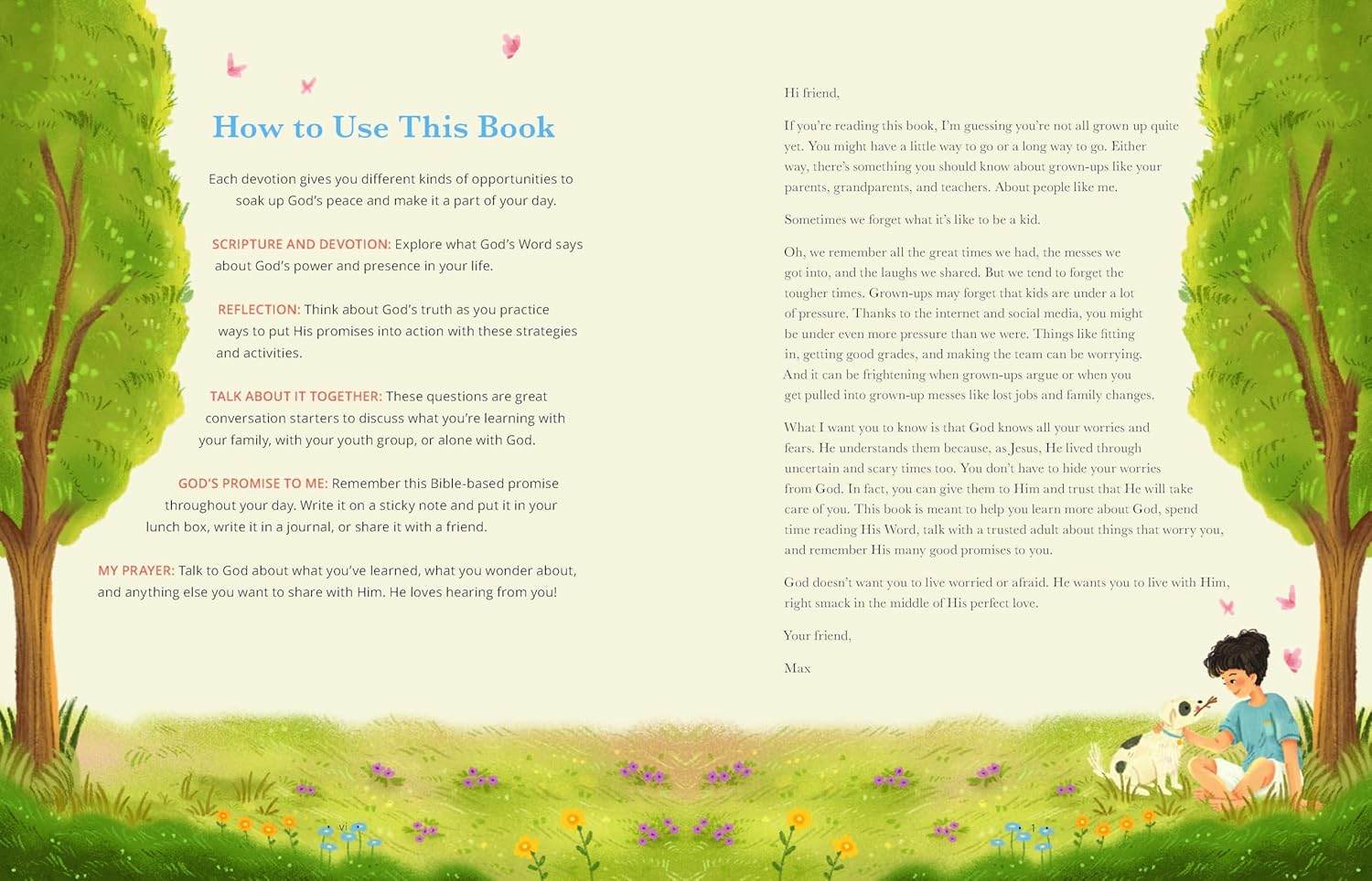 Calm Thoughts for Kids: 90 Devotions for Anxious Days