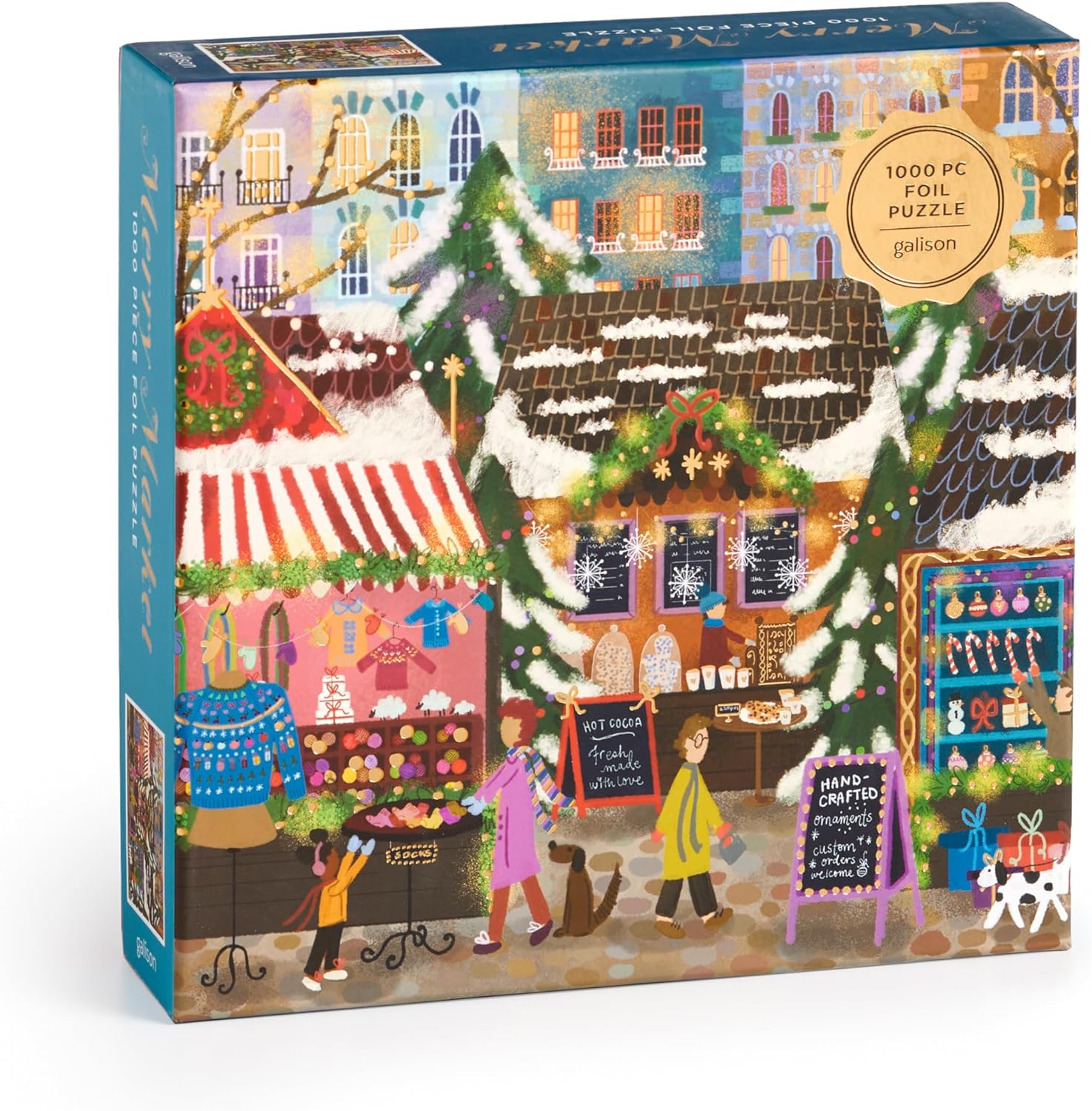 Joy Laforme Merry Market 1000 Piece Puzzle