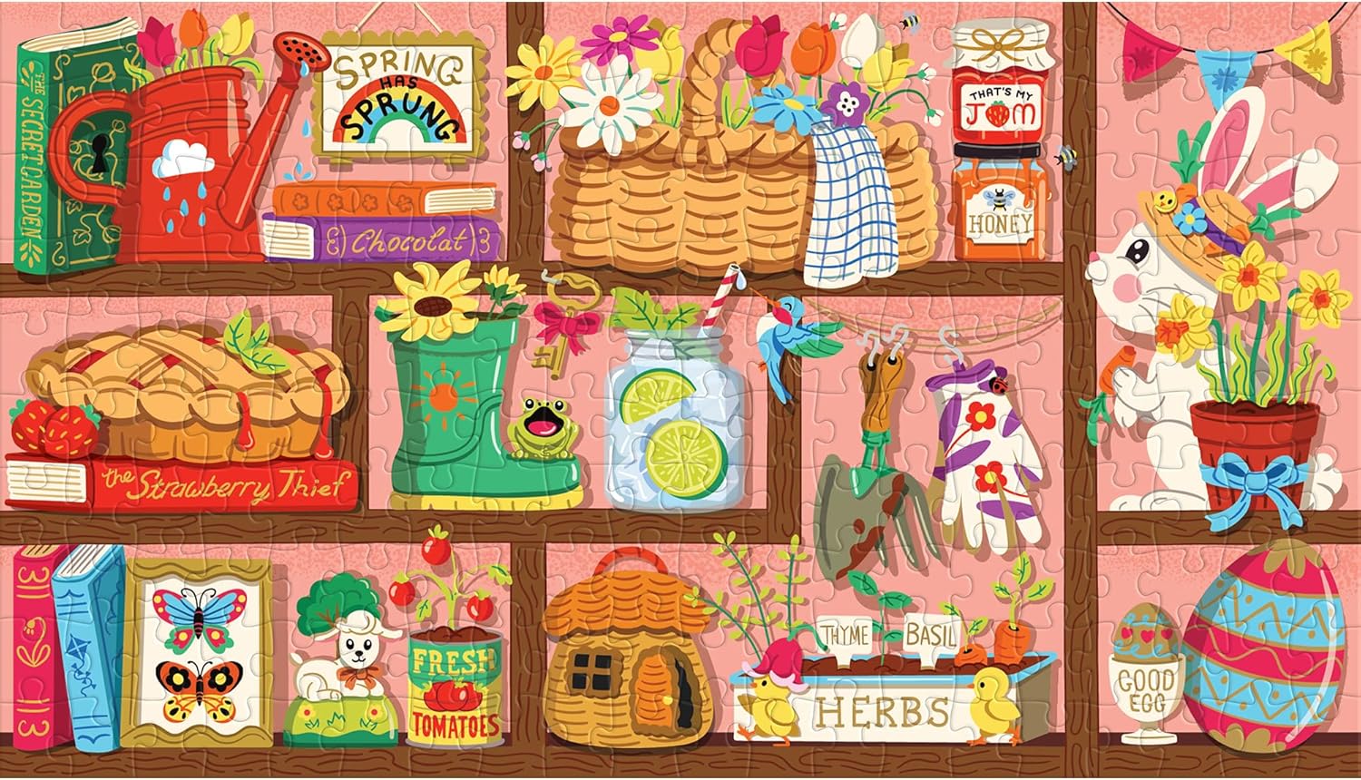 Spring Curiosities 200-piece Jigsaw Puzzle