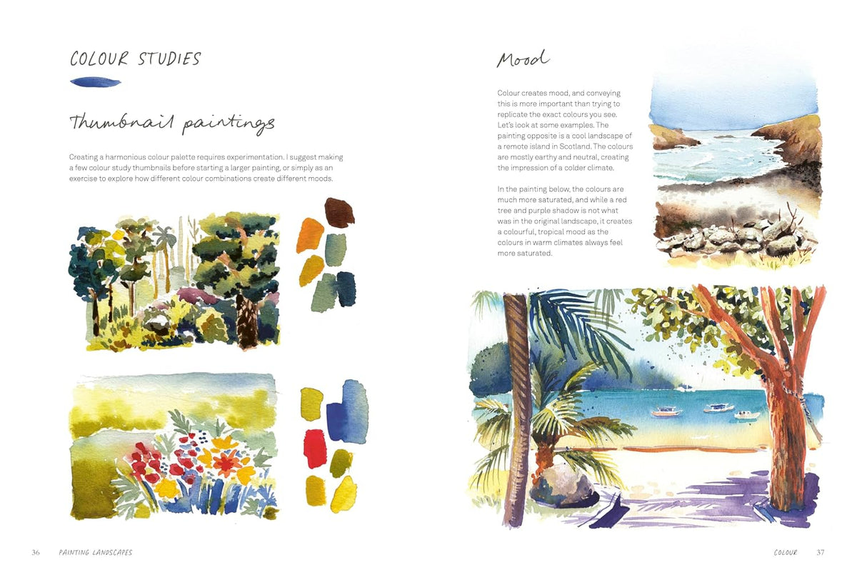 Painting Landscapes: Connect To Calm Through The Beauty Of Watercolour