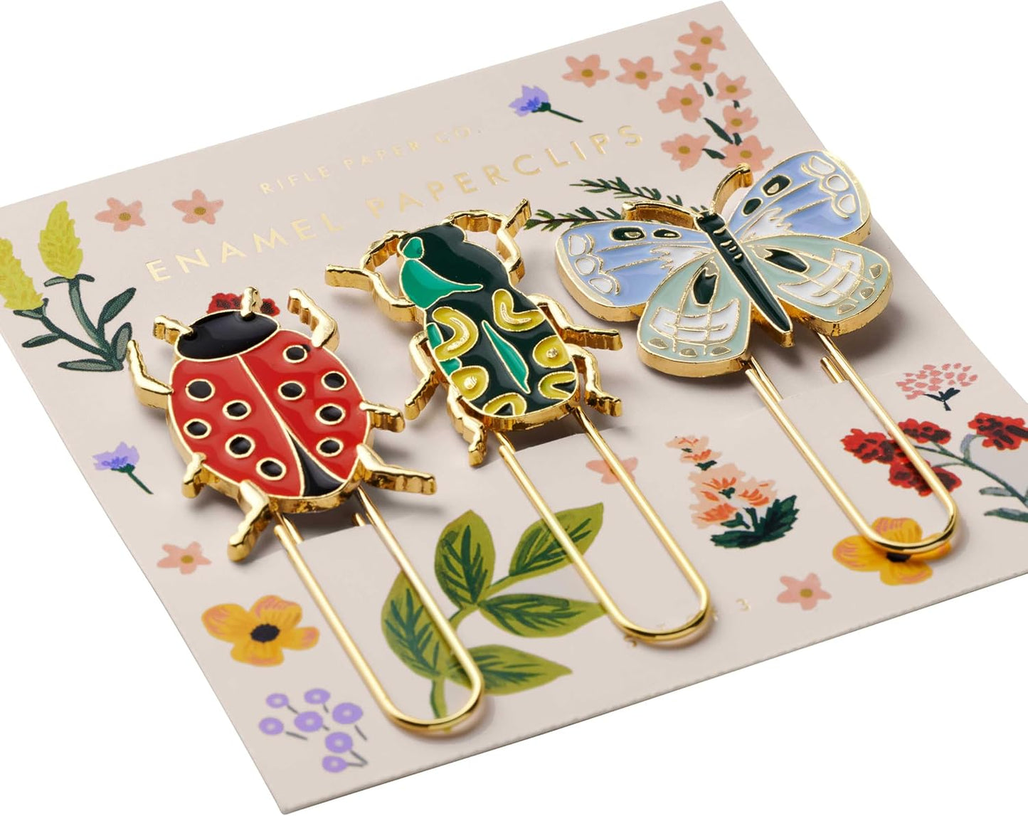 Curio Enamel Paper Clip Set