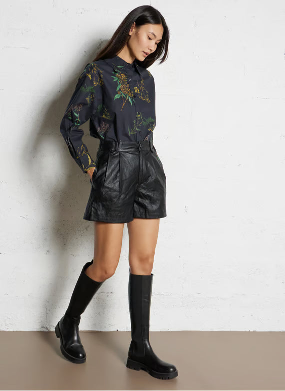 The Korner Long Sleeve Floral Print Shirt